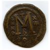 Image 2 : Byzantine Empire - Justinian I (AD 527-565). AE Post-reform Follis