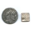 Image 1 : Seleucid Kingdom - Philip I Philadelphus (95-75 BC). AR Tetradrachm + Bonus. Lot of 2