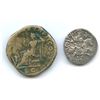 Image 2 : Roman Imperial - Severus Alexander (AD 222-235) AE Sestertius + Bonus. Lot of 2