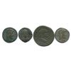 Image 1 : Roman Imperial - Bronze Coin Mix + Bonus. Lot of 4