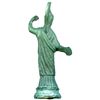 Image 2 : Roman Bronze Minerva Figure with green patina.
