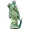Image 2 : Roman Bronze Fortuna Figure with green patina.