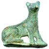 Image 1 : Roman Bronze Dog Figure with green patina.