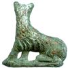 Image 2 : Roman Bronze Dog Figure with green patina.