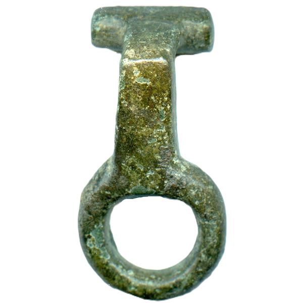 Roman Bronze Furniture Handle.