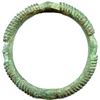 Image 1 : Celtic Bronze Bracelet with green patina.