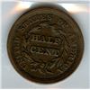 Image 2 : 1853 USA 1/2 Cent
