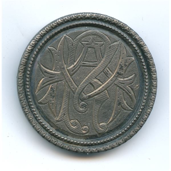1878 USA Morgan Silver Dollar Love Token