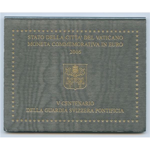 2006 Vatican 2 Euro Coin