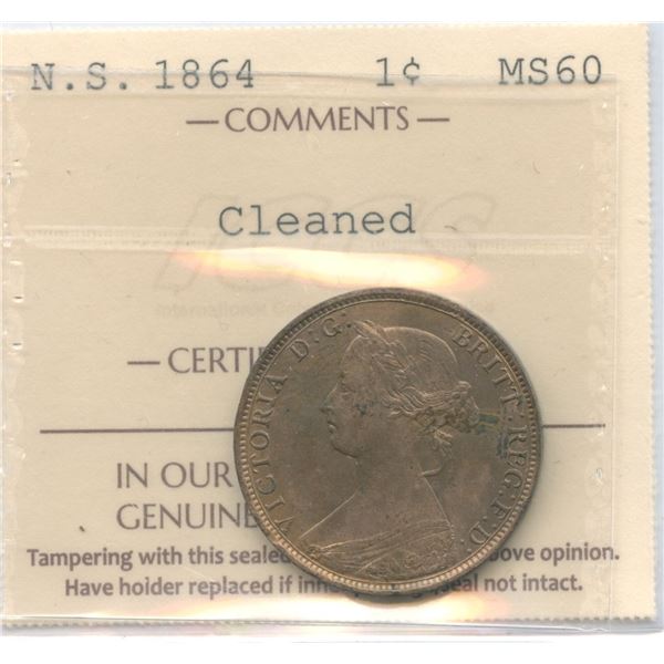 1864 Nova Scotia One Cent