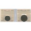 Image 1 : 1864 Nova Scotia Half Cent & One Cent