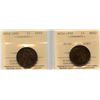 Image 1 : 1885 & 1890 Newfoundland One Cent - Lot of 2