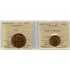 Image 1 : 1936 & 1938 Newfoundland One Cent - Lot of 2