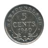 Image 2 : 1940C Newfoundland Five Cents