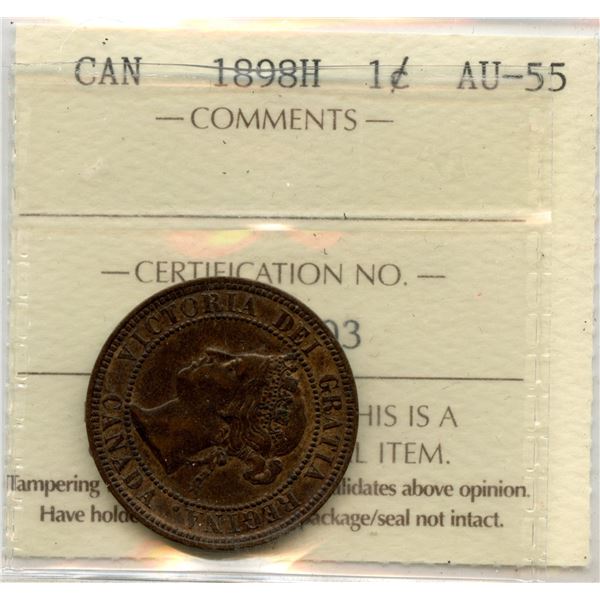 1898H One Cent