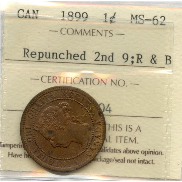 1899 One Cent
