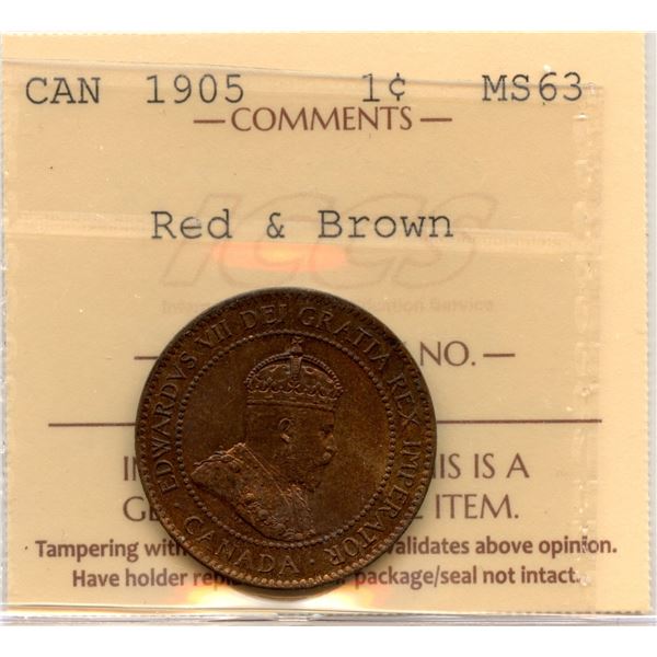 1905 One Cent