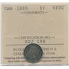 Image 1 : 1889 Five Cents