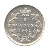 Image 2 : 1901 Five Cents