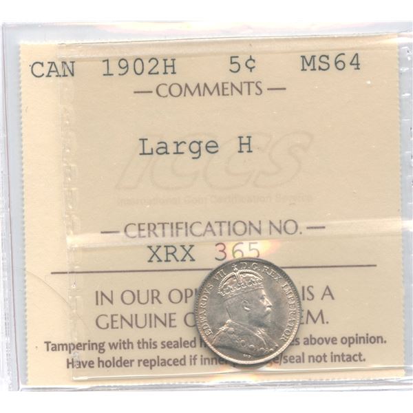 1902H Five Cents