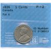Image 1 : 1926 Five Cents - Far 6