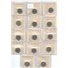 Image 1 : 1960-2019 Canadian Five Cents - ICCS Graded Lot of 14 Coins