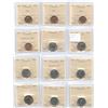 Image 1 : Canada One Cent & Five Cents - ICCS Graded Lot of 12