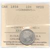 Image 1 : 1858 Ten Cents