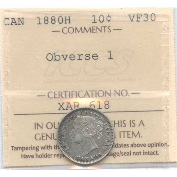 1880H Ten Cents