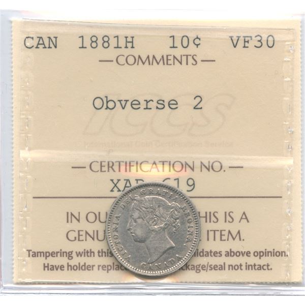 1881H Ten Cents