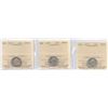Image 1 : 1921, 1928, 1929 Ten Cents All ICCS Graded