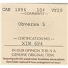 Image 3 : 1894 Ten Cents