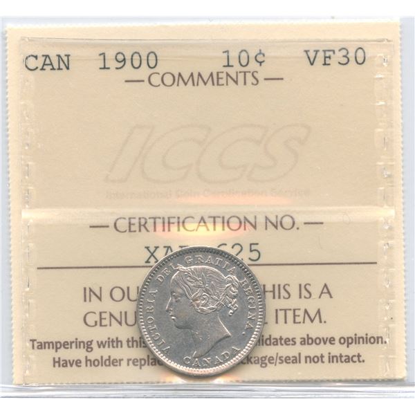 1900 Ten Cents