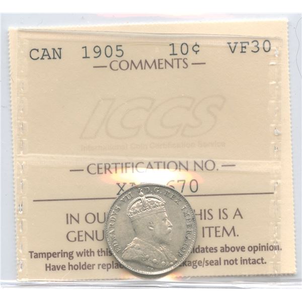 1905 Ten Cents