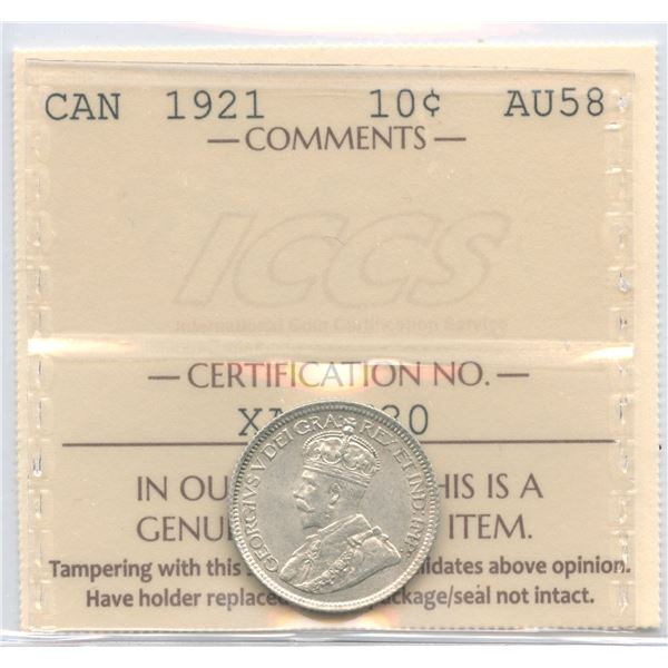 1921 Ten Cents