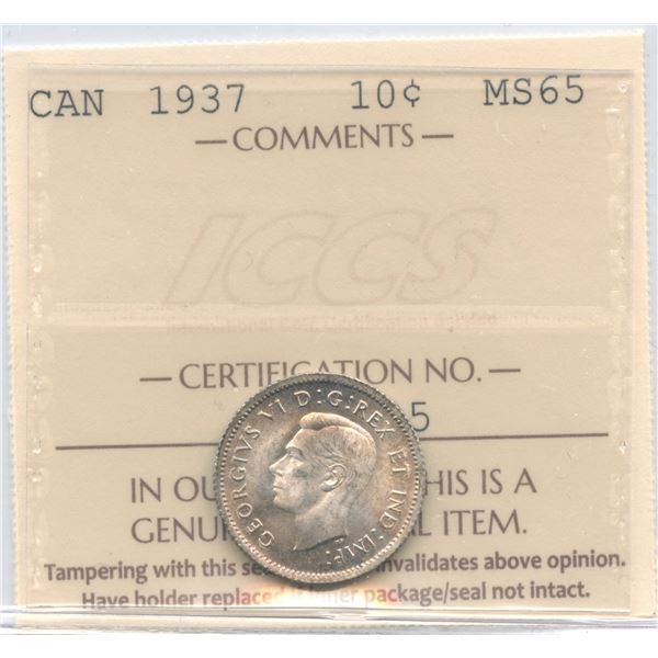 1937 Ten Cents