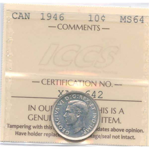 1946 Ten Cents