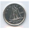 Image 11 : 1958-2025 Canadian Ten Cents - ICCS Graded Lot of 12 Coins