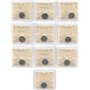 Image 1 : 1980-2025 Canadian Ten Cents - ICCS Graded Lot of 10 Coins