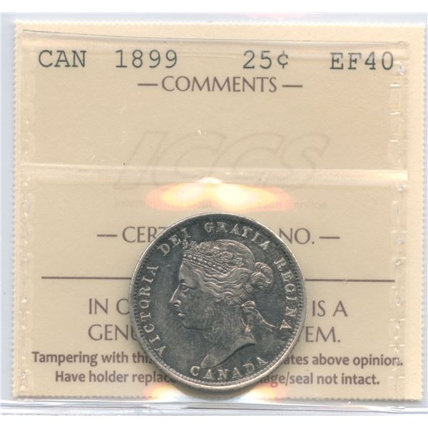 1899 Twenty-Five Cents