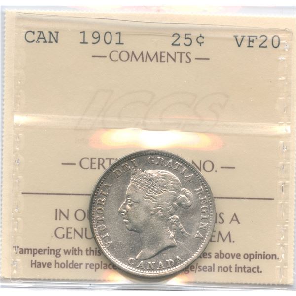 1901 Twenty-Five Cents