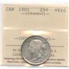 Image 1 : 1901 Twenty-Five Cents
