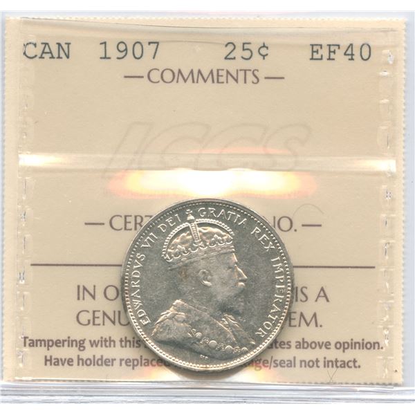 1907 Twenty-Five Cents