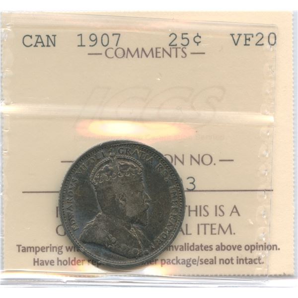 1907 Twenty-Five Cents