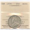 Image 1 : 1934 Twenty-Five Cents