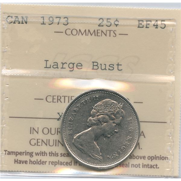 1973 Twenty-Five Cents - Large Bust