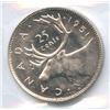 Image 11 : 1872H-1967 Canadian Twenty-Five Cents - ICCS Graded Lot of 13 Coins