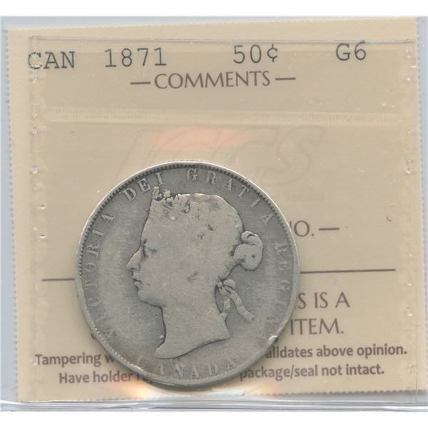 1871 Fifty Cents