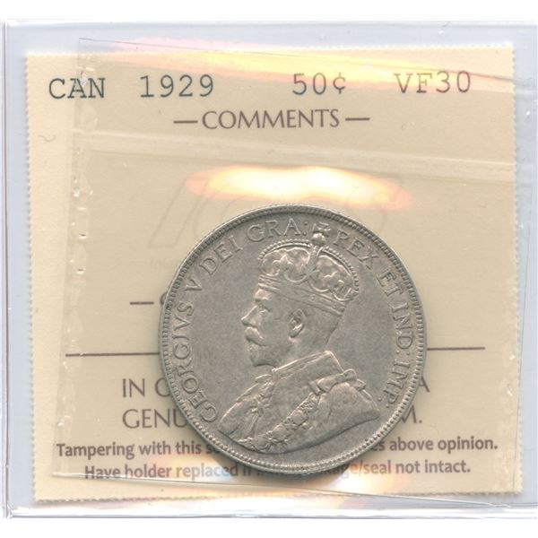 1929 Fifty Cents