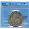 Image 1 : 1936 Fifty Cents